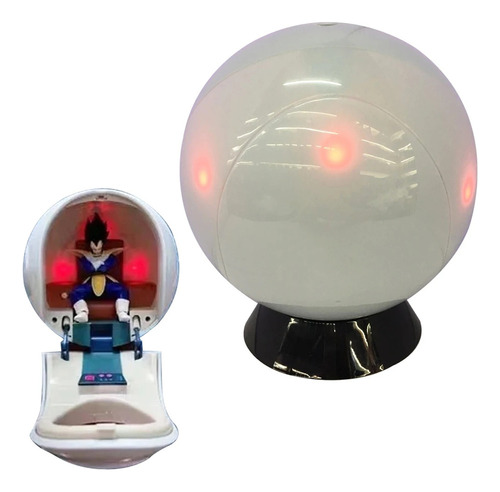 - Modelo Luminoso De Nave Espacial Cápsula Espacial Dragon