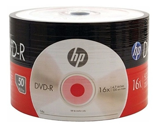 Dvd Virgen Hp 4.7 Gb 120 Min 16x Originales