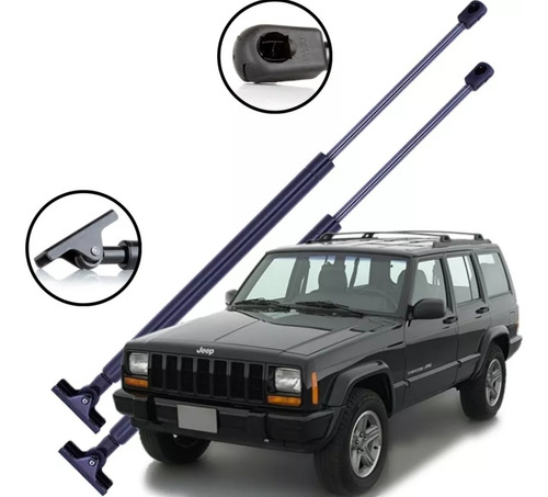 Gato Amortiguador Compuerta Jeep Cherokee Xj 97/ 01 (par)