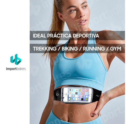 Riñonera Everlast Running Expandible Celular Deportes Gym