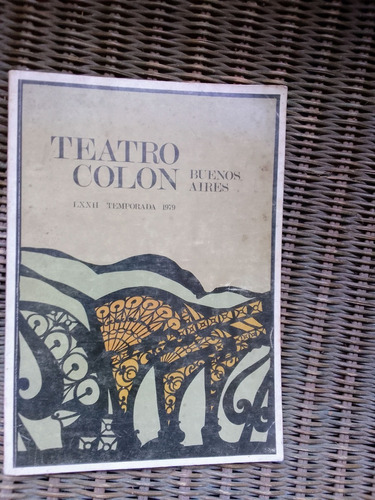 Teatro Colón Lxxii Temporada 1979