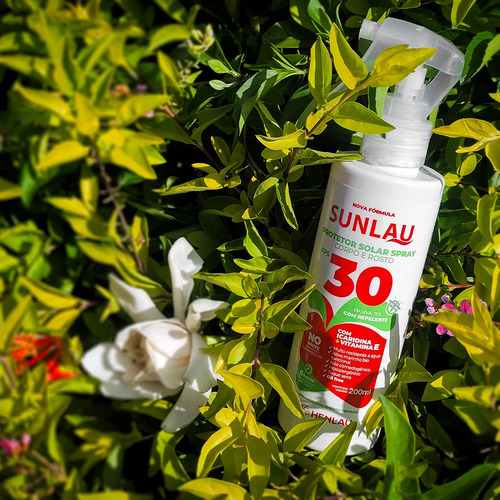 Protetor Solar Spray Repelente Sunlau Fps 30 200ml Icaridina
