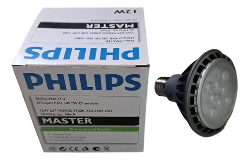 Lámpara Máster Led Spot Par 30s E27 Dimerizable Philips 12w