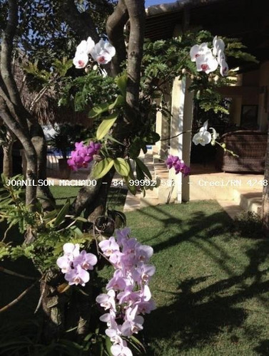 Casa Alto Padrão Para Venda Em Natal, Candelária/san Vale - Casa Em Via Pública, 3 Dormitórios, 3 Suítes, 5 Banheiros, 6 Vagas - Cas1296-m_2-1006066