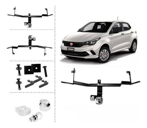 Engate Reforçado Fixo Fiat Argo 2017 Até 2024 Todos