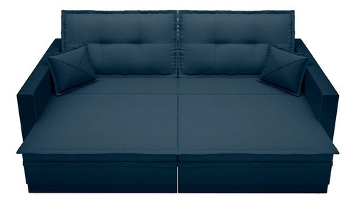Sofá sin caja retráctil y reclinable Astro de 2,60 m, color óleo