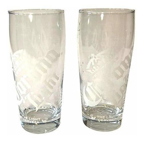 Juegos De Cristalería - Vasos Corona Light De 16 Oz | Juego 