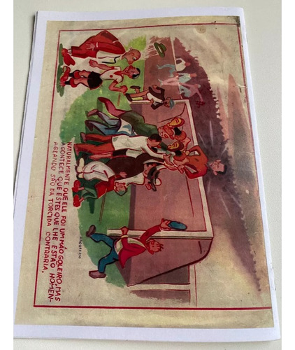 Álbum Figurin Balas Centro Goal Corinthian 1950 Ofício Repro