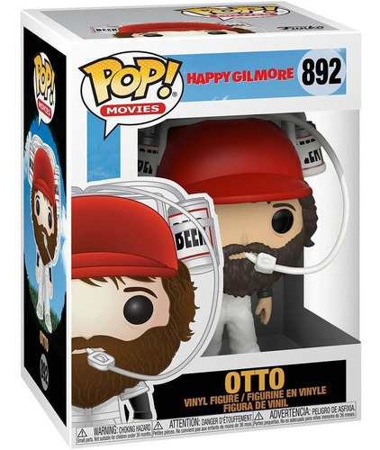 Funko Pop! PelĂculas: Feliz Gilmore - Otto, Multicolor, Mode