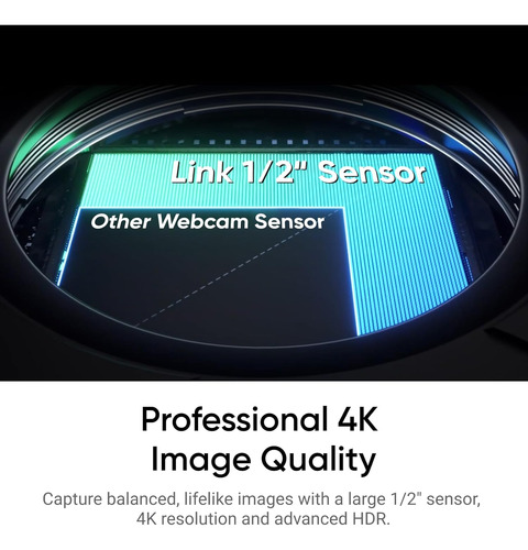Insta360 Link 2c - Cámara Web 4k Para Pc/mac