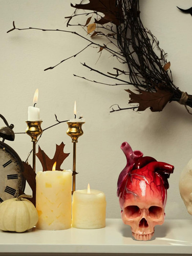 Fiesta De Halloween Calavera De Resina Decoración Calaveras