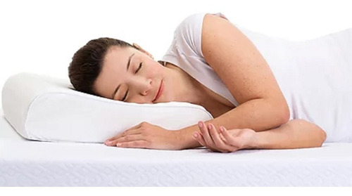 Almohada Viscoelástica Ergonómica Sueño Y Descanso Reparador