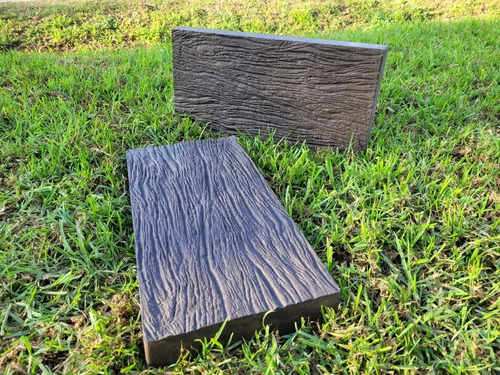 Mini Durmiente Quebracho Tabla Madera Jardín Patio Rustico