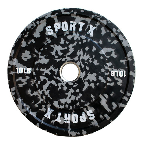 Disco Olimpico Caucho Crossfit Funcional Impact 10lb Sport X