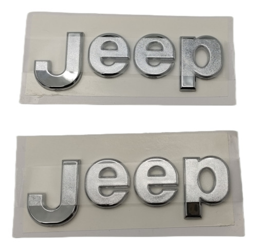 Jeep Emblema Lateral Cromo 