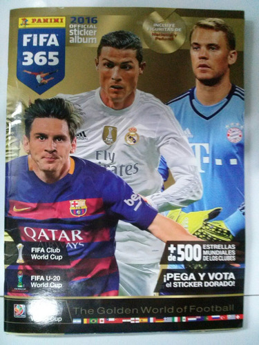 Album De Figus Fifa 365, Del 2016, Lleno