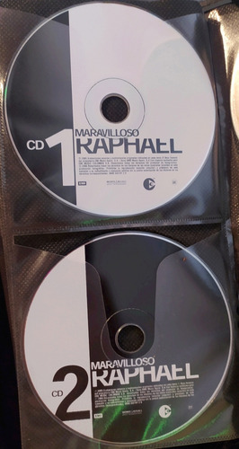 Combo De 2 Cds De Raphael, Maravilloso, No Tiene Raya