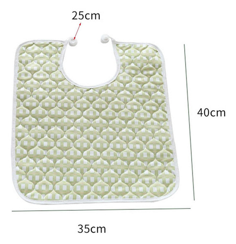 Para W Baberos Para Adultos De 4 Piezas Con Protectores De .