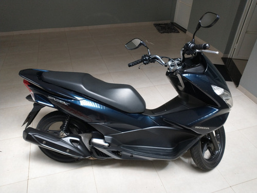 Moto Honda Pcx 2018 Dlx Azul Escura