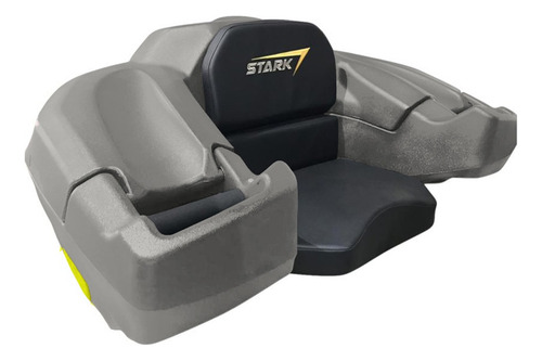 Caja De Almacenamiento Stark7 Universal Asiento De 75l Gris