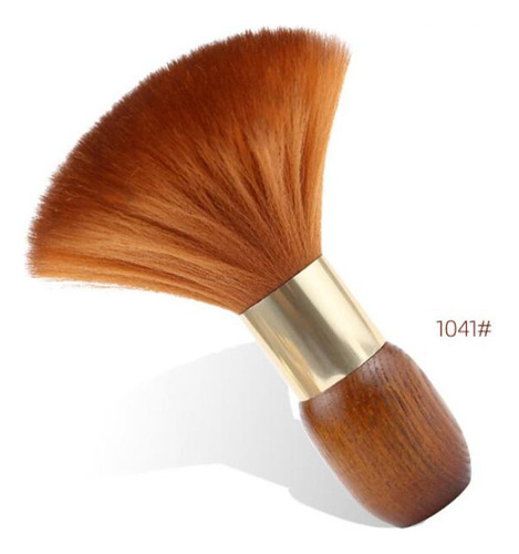 2 Pelo Cuello Duster Barber Cepillo De Limpieza Mango Madera