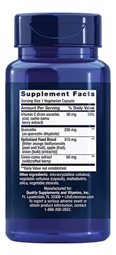 Life Extension Optimized Quercetin 250 Mg - Para Coração, P