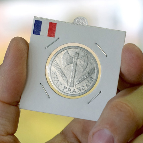 Imagen 2 de 4 de Rótulo Bandera Sin Texto - Numisgraph - África - 8 Mm