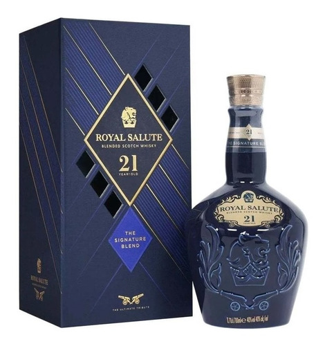 Whisky Chivas Royal Salite, Blended Scotch Whisky Con Caja