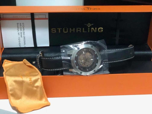 Relógio Stuhrling 360 Automático Skeleton