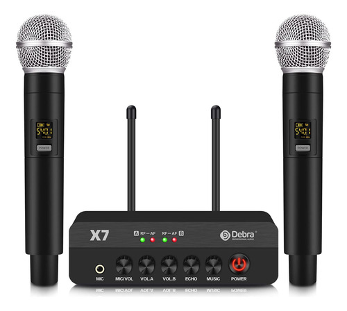 Sistema De Micrófono Inalámbrico D Debra Audio Pro X7 Uhf