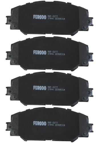 Pastillas De Freno Ferodo Para Toyota: Prius V 12/13- Auris 