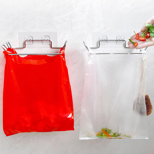 . Rejilla For Almacenar Bolsas De Basura De Cocina Con Tapa