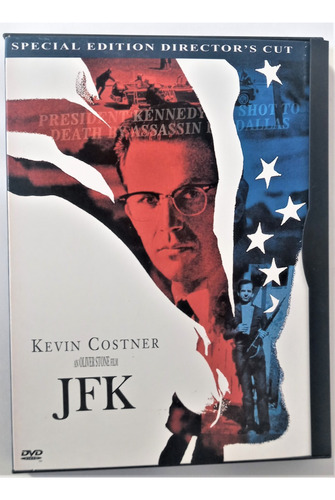 Jfk-kevin Costner Dvd Zona 1-original Usa