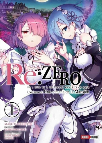 Re Zero (chapter Two) 01 - Manga -panini