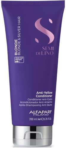 Acondicionador Para Cabello Rubio Alfaparf Anti Yellow