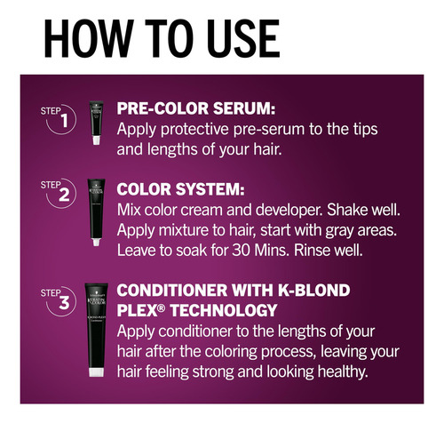Schwarzkopf Keratin Color Color Permanente Para El Cabello,