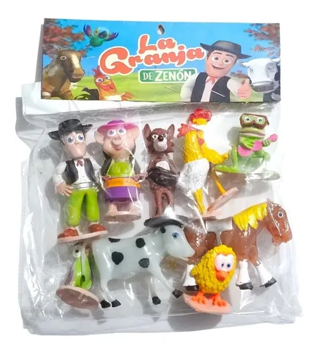 Paquete Figuras Juguetes Animales De La Granja