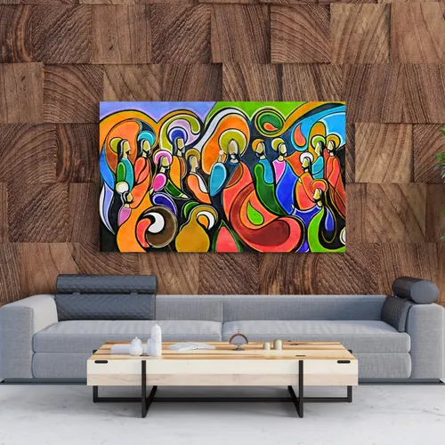 comprar Cuadro De La Última Cena Estilo Minimalista 65x43cm