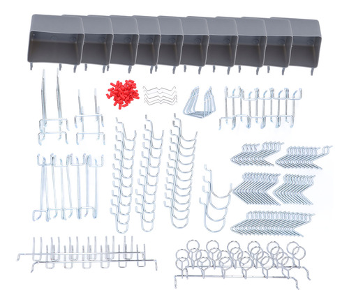 Gancho Para Tablas De Almacenamiento, 228 Piezas, Tablero Pe