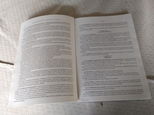 Libro Código Procesal Civil Y Comercial De La Nación Ed 2003 (Usado)