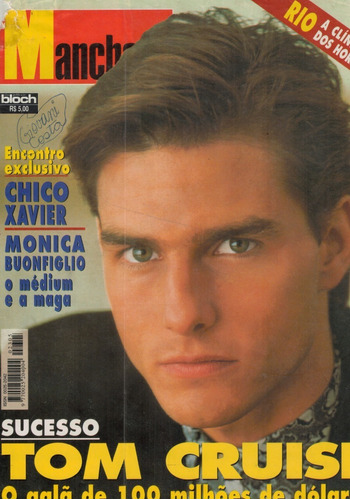 Tom Cruise: Capa & Matéria Da Manchete De Junho De 1996