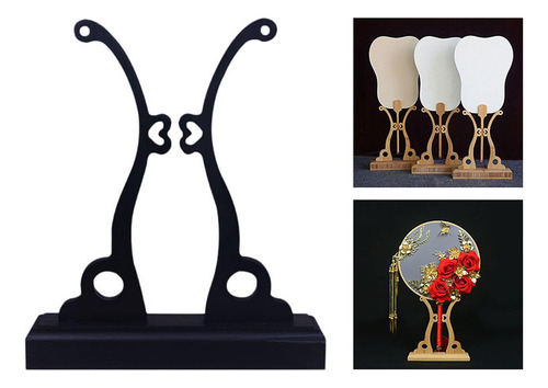 Hand Stand Stand Stand Stand Stand Rack Madeira Grande Preto