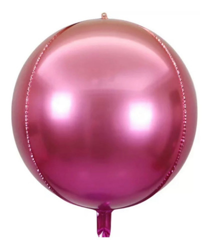Globo 5 Piezas Orbz 22 Rosa Fuerte Fiesta Cumpleaños