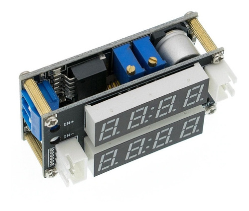 Fonte Regulada Conversor Step Down Pwm Cc Cv Led Display 5a