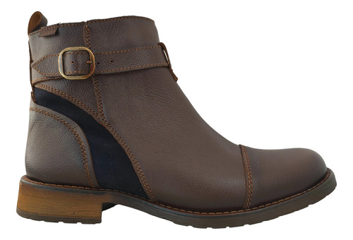 Botines Botas Hombre Vestir O Casual Verde Tabaco 3258 Cafe