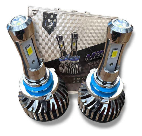 Foco Led 25,000 Lm Csp Luz Diurna M20 Pro Alto Rendimiento 9005 Cromado Blanco Neutro