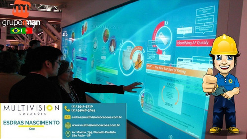 Instalação Suporte E Montagem Vídeo Wall 4k Multivision Loca
