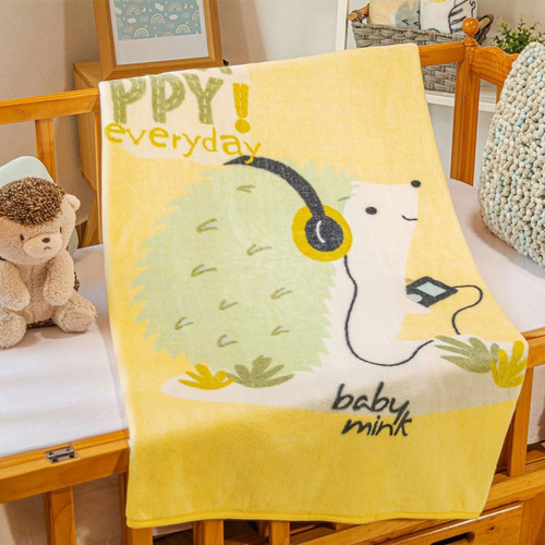 Baby Mink - Cobertor Cunero Ultra Tech Puercospin