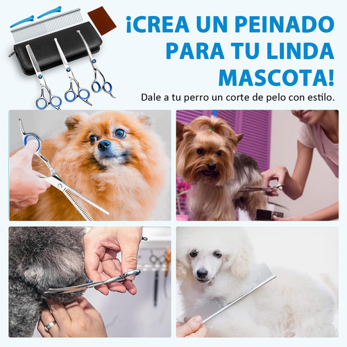 Tijeras Para Cortar Cabello, Juego De 7 Piezas, Tijeras De