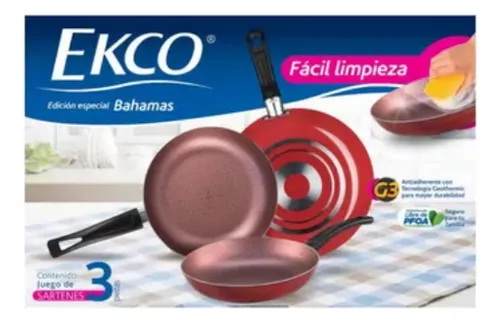 Sartenes de la marca ekco